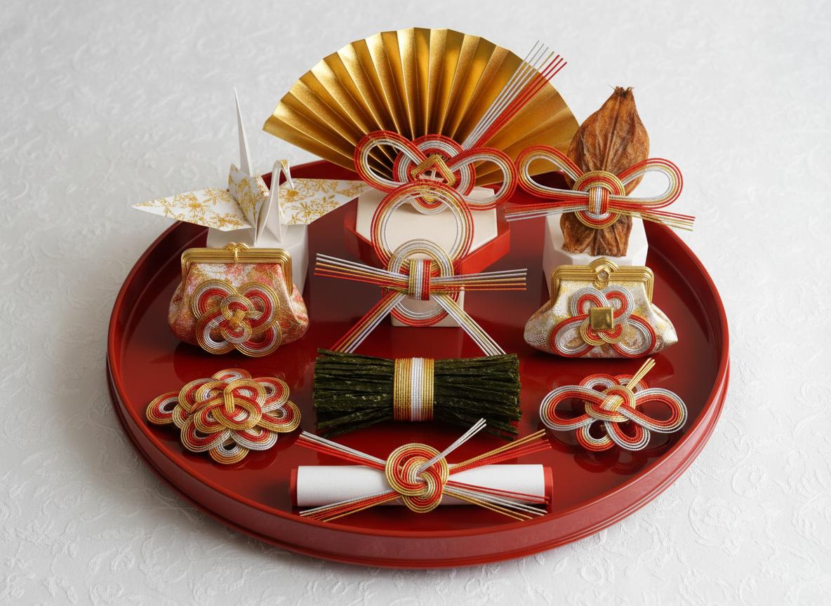 九品目の結納飾り-