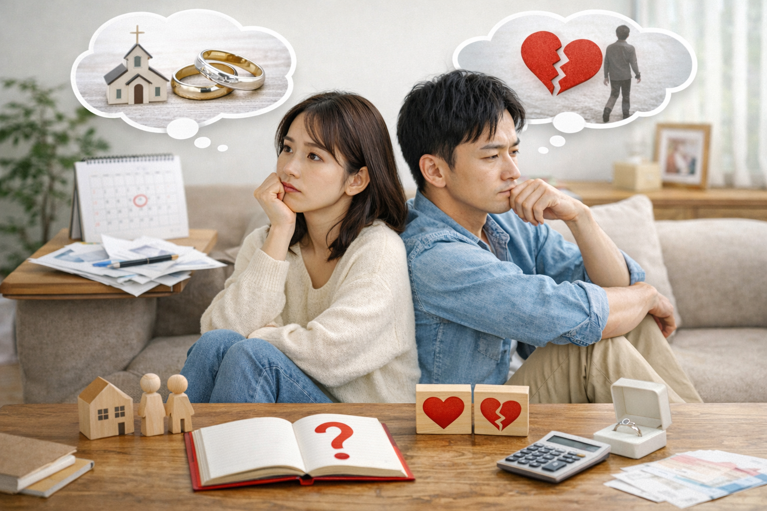 結婚すべきか別れるべきかの見極め方