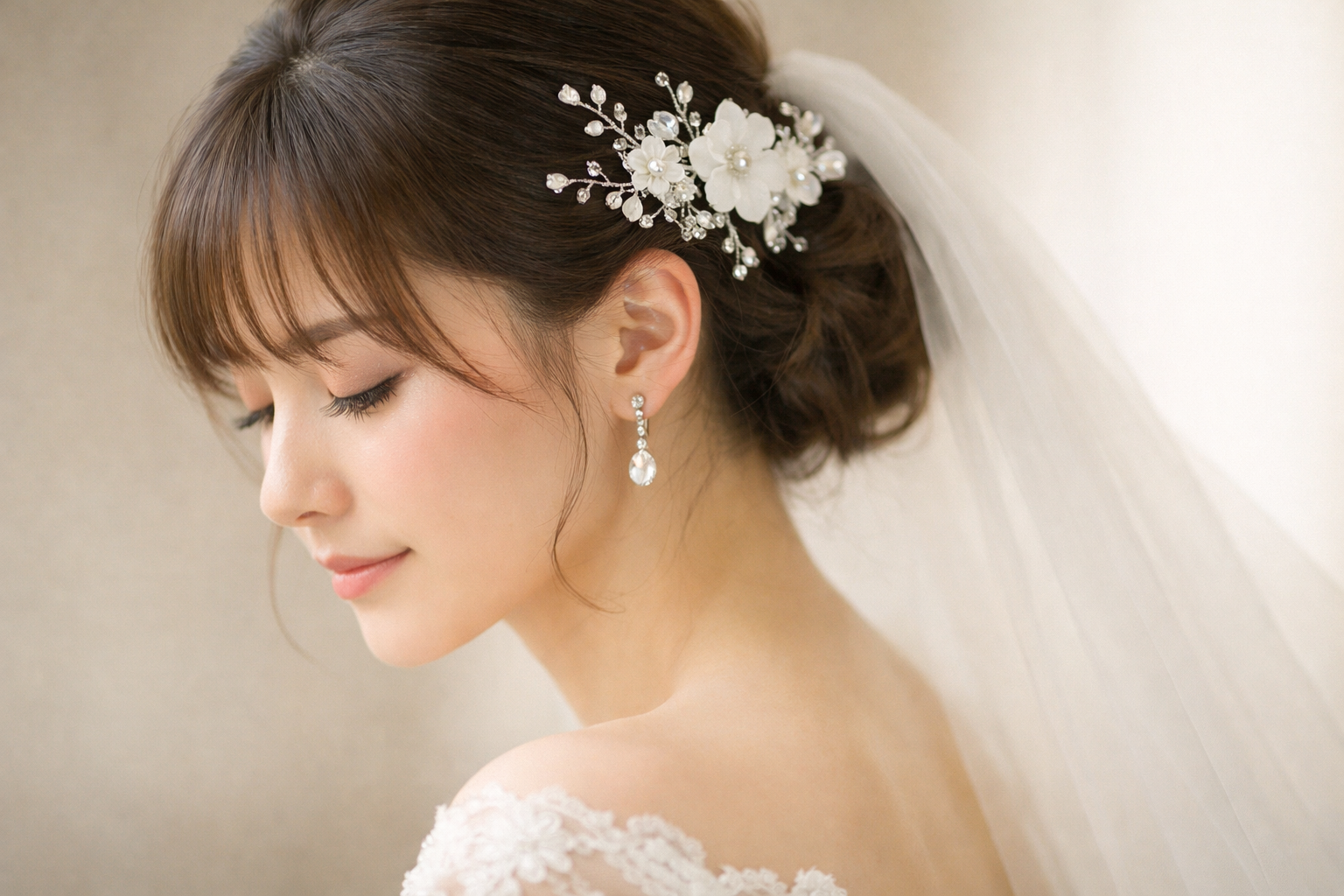 前撮りでは「華やかさ」と「軽さ」のバランスを意識しましょう