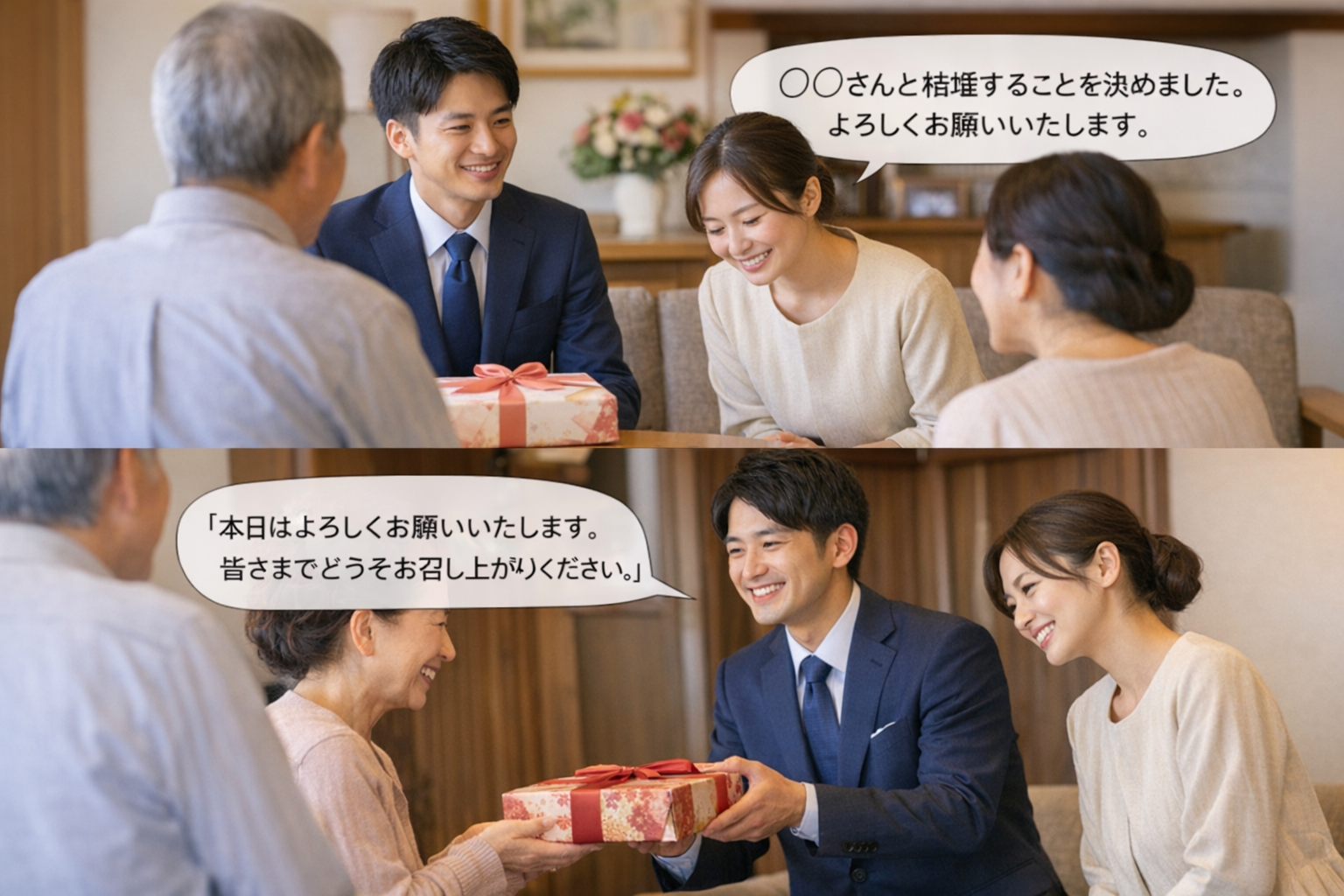両親への結婚挨拶とマナー