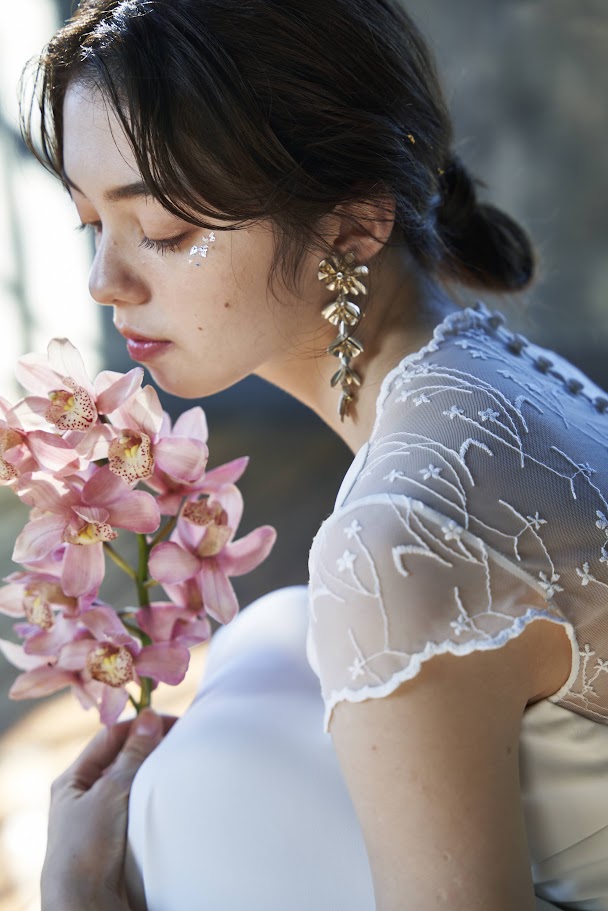 ヘアアクセサリー・ベールとの組み合わせ